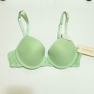 ON GOSSAMER 'Bump it Up' bra sz 34A in Peridot